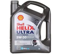 SHELL Huile moteur Helix 5W-30 huile ACEA C3 API SN Ultra Professional AG 5 L Compatible avec OPEL Corsa D 3/5 portes S07 Mokka/Mokka X J13 Insignia A Sports Tourer G09 Zafira B A05 Adam M13