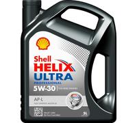 SHELL Huile moteur Helix 5W-30 Huile entièrement synthétique Huile ACEA C2 Ultra Prof AP-L 5 L