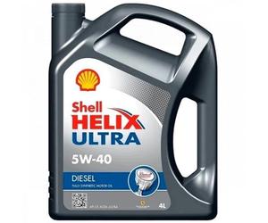 SHELL Huile moteur Helix 5W-40 huile ACEA A3/B4 API SN API CF Ultra Diesel 4 L Compatible avec VW Golf VII 3/5 portes 5G1, BQ1, BE1, BE2 Golf IV 3/5 portes 1J1 Golf V 3/5 portes 1K1 Tiguan I 5N