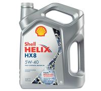 SHELL Huile moteur Helix 5W-40 Huile entièrement synthétique Huile ACEA A3/B4 API SN Plus API SN HX8 4 L