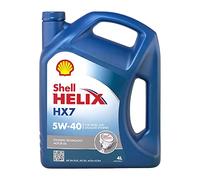 Shell Helix HX7 5W-40 Lot de 2 bidons de 4 l = 8 litres