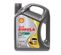 SHELL Huile moteur Rimula 10W-40 Huile en partie synthétique Huile ACEA E4 ACEA E6 ACEA E7 ACEA E9 API CI-4 R6 LM 4 L