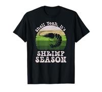 Shell ouais C'est la Saison des crevettes Retro Meme Lovers T-Shirt
