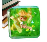 - Shell Pattern Squeeze Block, Soft Slow Rising Squishy Relief Toy with Comfort Hold Sensory , Ideal for Students Adults Quiet Focus Practice Trips