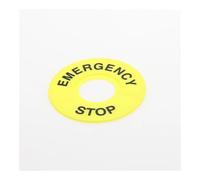 Shell Red Sign Push Button Switch DPST Mushroom Emergency Stop Button AC 660V 10A NO+NC LAY37-11ZS NWPNLXEA(Blau)
