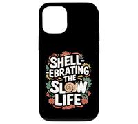 Shell réprimande The Slow Life - Funny Snail Coque pour iPhone 12/12 Pro