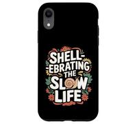 Shell réprimande The Slow Life - Funny Snail Coque pour iPhone XR