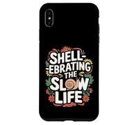 Shell réprimande The Slow Life - Funny Snail Coque pour iPhone XS Max