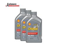 SHELL Spirax 75W90 75W-90 S4 G pour boîte manuelle - 3 x 1 litre