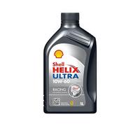 Shell Unbekannt Ultra Racing Helix 1310001 Moteur 10W - 60, 1 l, Transparent, 22.10x11.70x22.10