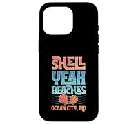 Shell Yeah Beaches Ocean City Maryland Collector Coquillage Coque pour iPhone 16 Pro
