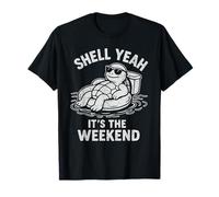 Shell Yeah It's The Weekend Funny Turtle Pool Lover T-Shirt