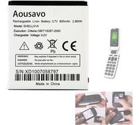 Shell01a Batterie De Rechange Compatible Avec Doro 605,Doro 610,Doro 611,Doro 612,Doro 632,Doro 622,Doro 520x,Doro 409,Doro 410