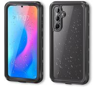 Shellbox Case For Samsung A55 5g Ip68 Waterproof Case Cover For Samsung Galaxy A55 5g Shockproof 360 Degree Silicone Black Waterproof Protective Mobile Phone Case Compatible With Samsung Galaxy A55