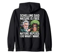 Shelling Said Nature is Free Reply: I Do What I Want Sweat à Capuche