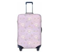 Shells Pearl Housses de bagages de voyage élastiques pour valises de protection pour bagages de 45 à 81 cm, Noir, CH