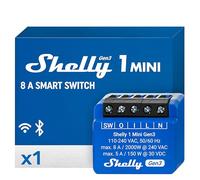 SHELLY PLUS 1M 3 - Shelly Plus 1 Mini, 1 canal, WLAN, BT, max. 8 A