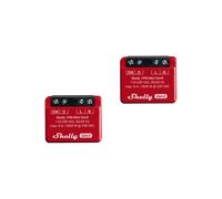 Shelly Relais Mini 1PM Gen3 – Wi‑Fi/Bluetooth 1 canal 8A, mesure de puissance – Lot de 2