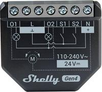 Shelly 2PM Gen4 Appareil de commande Bluetooth, Wi-Fi, ZigBee