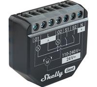 Shelly 2PM Gen4 - Module volet roulant connecté Matter, Zigbee, Wi-Fi, 2 Canaux 8A, Mesure consommation électrique, Contrôle app, Compatible Alexa, Google, SmartThings, Apple Homekit - Lot de 2