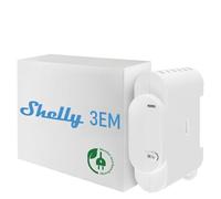 Shelly 3EM, Professional 3 Phases WLAN Compteur D'Énergie, Sans Strommesszangen