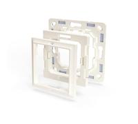Shelly Adaptateur mural - Compatible avec Legrand et Shelly, pas d'interrupteur mural inclus
