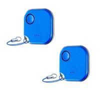 Shelly BLU Button1 Lot de 2 boutons d'activation et d'action de scène contrôlés par Bluetooth Bleu
