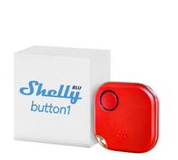 Shelly BLU Button1 - Rot Intelligente Bluetooth-Taste zur Aktivierung von Akti