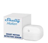 Shelly BLU Motion - Détecteur de Mouvement Bluetooth, Alarme présence sans Fil, Capteur de lumière LUX, Portée 9 m, Angle 120°, Pile 5 Ans, Cryptage et Scènes inteligentes