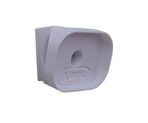 Shelly Blu Motion Support - Support mural réglable pour détecteur de mouvement Shelly - 2 options de montage (angle & mur) - Inclinable 5-45° - Collage ou vis - Blanc | Xebtec
