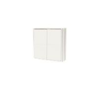 Shelly BLU Wall Switch 4 - Interrupteur Bouton-Poussoir Bluetooth pour Domotique, Sans câblage, Commande à distance dispositifs connectés, actions et scènes, Multi-clic, Cryptage fort