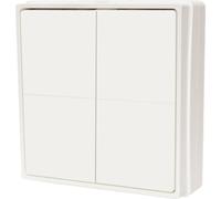 Shelly BLU Wall Switch 4, bouton-poussoir mural, 4x, 16 actions, blanc