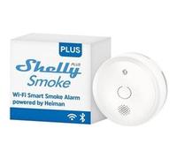 Shelly - détecteur de fumée connecté - alarme incendie sonore et lumineuse - notif immédiate - wi-fi & bluetooth - alexa & google home G