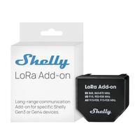 Shelly LoRa Add-on - Amplificateur de réseau pour dispositifs Shelly Gen3 et Gen4, Portée 5km, Bande de fréquence EU868, Éclairage connecté longue portée, Maison Domotique