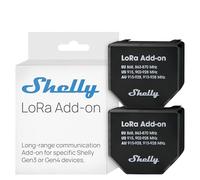 Shelly LoRa Add-on - Amplificateur de réseau pour dispositifs Shelly Gen3 et Gen4, Portée 5km, Bande de fréquence EU868, Éclairage connecté longue portée, Maison Domotique - Lot de 2