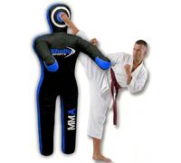 Shelly Mannequin MMA Judo Grappling Sac de Frappe Brésilien BJJ JIU Jitsu Position Debout Mannequin de lutte Arts Martiaux Boxe Karaté Mannequin d'entraînement - Toile - Non rempli
