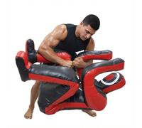 Shelly MMA Grappling Dummy Autodéfense Entraînement Judo Sac de Frappe Sucette BJJ Wrestling Sucette Assise Défense Position Brésilienne JIU Jitsu Submission Tétine en Vinyle Tissu