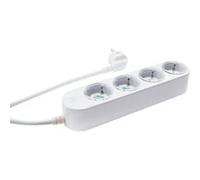 Multiprise Shelly Power Strip 4 Gen4 - Multiprise intelligente avec 4 prises indépendantes, surveillance de la consommation et compatibilité Matter