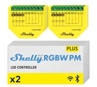 Plus RGBW PM, Contrôleur LED RGBW WiFi, 12/24V CC, Paquet De 2 - 3800235267660