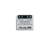 Shelly PM Mini Gen3 Actionneur de mesure de commutateur Wi-Fi, Bluetooth