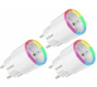 SHELLY Prise Wi-Fi Plug S Gen3 Mat Blanc Lot de 3