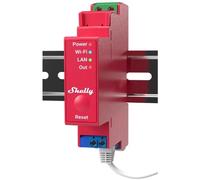 Shelly Pro 1PM, actionneur de commutation 1 canal WLAN + Bluetooth avec fonction de mesure, montage sur rail DIN