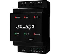 Shelly Pro 3 Relais pour rail DIN Wi-Fi, Bluetooth