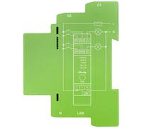 Shelly Pro Dimmer 2PM - Variateur de lumière Wi-Fi, LAN, Compteur de consommation intégré, 2 canaux (200W chacun), sur Rail DIN, Halogènes et LED, Compatible Alexa & Google Home, App iOS & Android