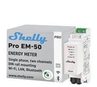 Shelly Pro EM 50A Compteur de courant Bluetooth, Wi-Fi