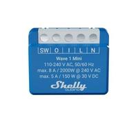 Shelly Qubino Wave 1 Mini Commutateur intelligent Bleu