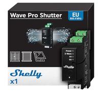 Shelly Wave PRO Shutter Relais pour rail DIN Z-Wave