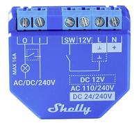 Shelly Shelly Plus 1 Shelly Actionneur de commutation Bluetooth, Wi-Fi