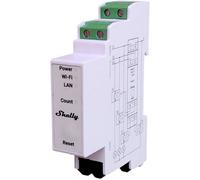 Shelly Shelly Pro 3EM 400A Shelly Compteur de courant Bluetooth, Wi-Fi