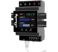 Shelly Shelly Pro Dual Cover PM Contrôleur Bluetooth, Wi-Fi